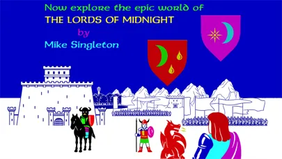 Ảnh chụp màn hình của The Lords of Midnight